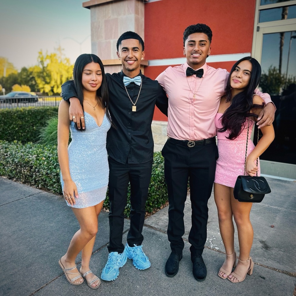 Baby Blue Hoco Dress